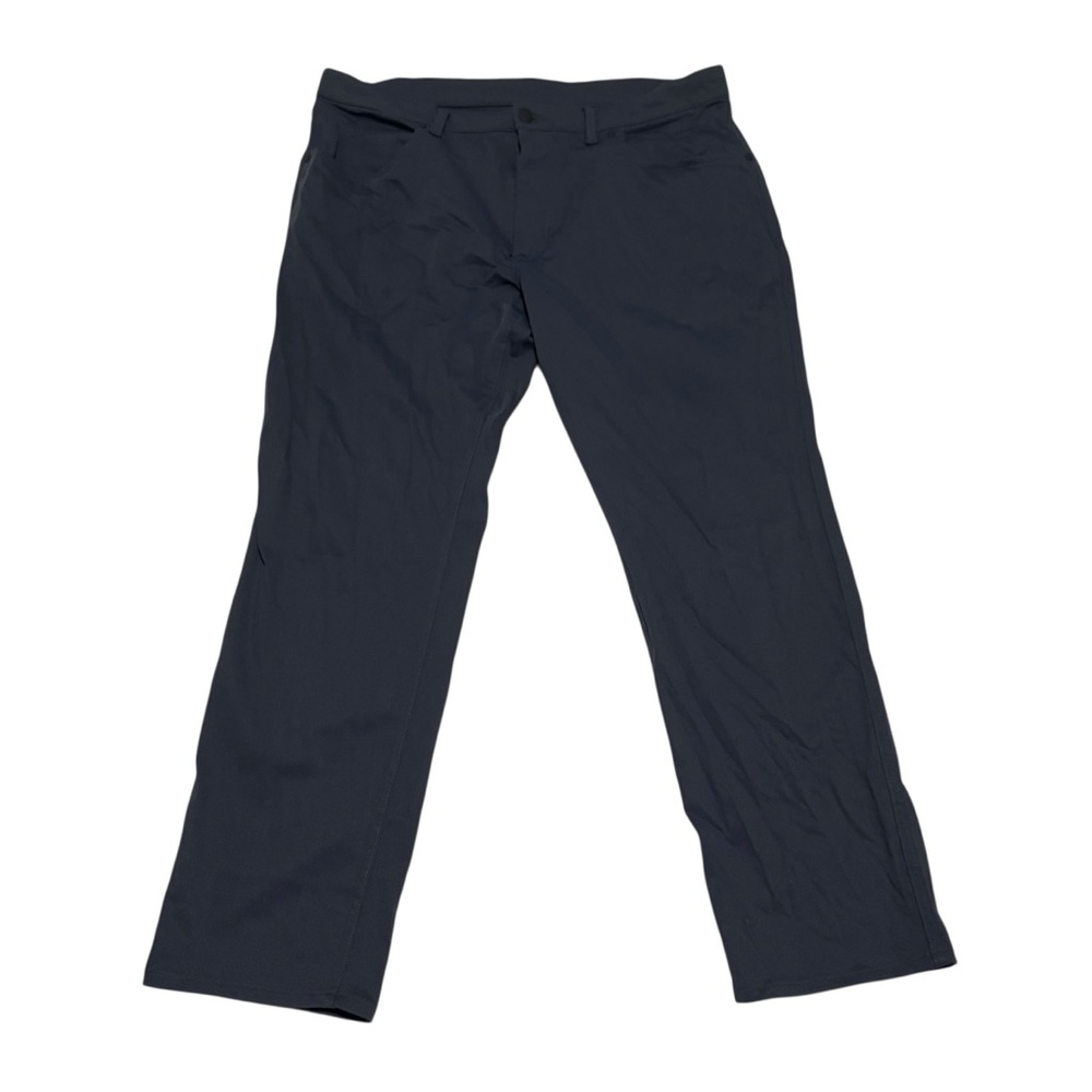 Stylus Men’s Pants 38x30 Navy Performance Stretch Lightweight Modern Straight